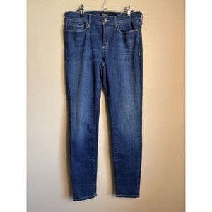 Buffalo David Bitton Faith Skinny Jeans Womens 29 Blue Stretch Casual School